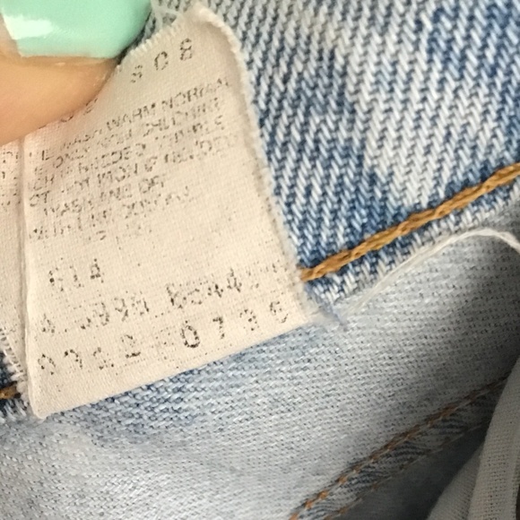 usa 1995 🇺🇸orange tab highest waist vintage levis - Picture 12 of 13